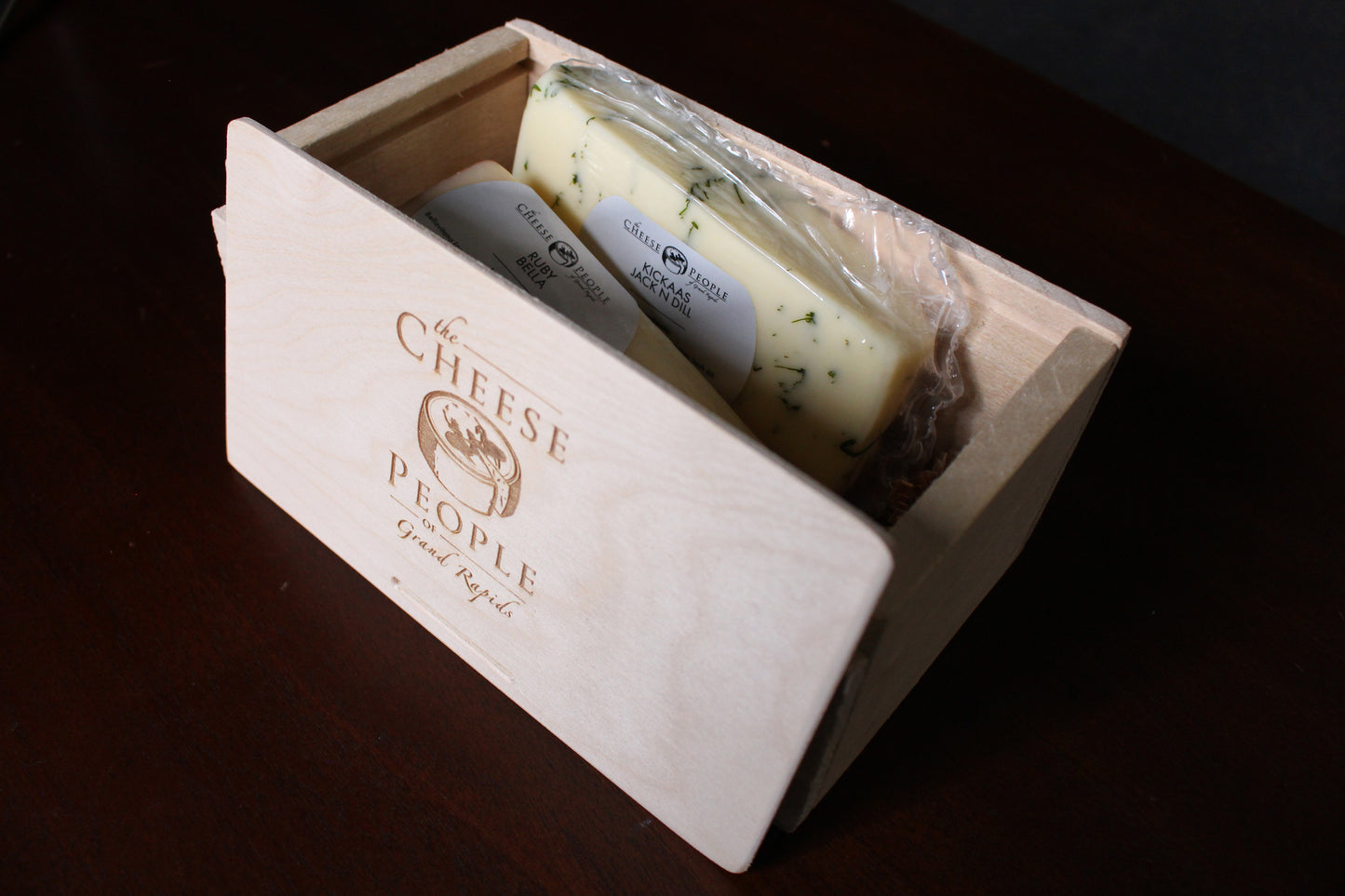 Cupid Mouse's Date Night Cheese Trio Gift Box