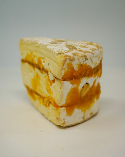 Triple Créme Brie w/ Apricots & Almonds